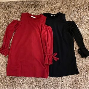 2 long sleeve lush Dresses